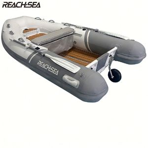 Bateau semi-rigide (RIB) Hypalon Achilles de 2,9 m pour 4 personnes, sans cabine, idéal pour le <span class=keywords><strong>camping</strong></span>, <span class=keywords><strong>la</strong></span> pêche, Reachsea OEM ODM avec grandes roues - Product Image 1