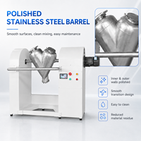 Mélangeur de poudre en forme de V 5L~500L, mélangeur en V pour poudre sèche et granulés, machine de mélange pour produits chimiques, alimentaires, métallurgiques et matériaux électroniques
