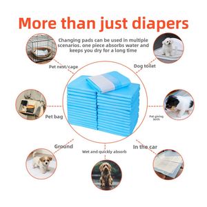 Private Label Heavy Duty 6 Layers Puppy Training Pads Disposable Super Absorbent <b>Dog</b> Pee Pads FBA Ready Wholesale OEM - Product Image 2
