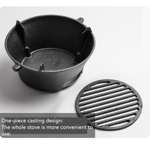 Ustensiles de cuisine de <span class=keywords><strong>Camping</strong></span> en fonte Offre Spéciale, poêle à frire pour barbecue coréen antiadhésive - Product Image 3