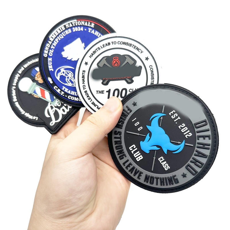 Custom PVC Patches Low Moq Free