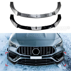 <b>Car</b> Accessories Front Bumper Lip Spoiler Splitter <b>Diffuser</b> Canard Lip for Mercedes CLA Class C118 CLA45 AMG 2019-2023 - Product Image 1
