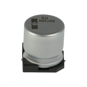 Condensateur SMD à montage en surface, canal fabricant, CAP ALUM 330UF 20% 35V EMVH350ARA331MKE0S, 330 uF - Product Image 1