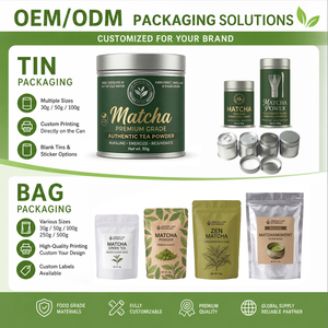 Matcha Orgánico de Grado Ceremonial en Polvo, Marca Privada OEM |   A granel 1kg 25kg |   Sabor Suave Verde Vibrante |   Directo de Fábrica B2B - Product Image 5