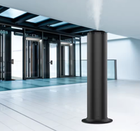 Diffuseur d'huiles essentielles en forme de tour de 500 ml, prix de gros, produits uniques avec contrôle par application Bluetooth, diffuseur de parfum