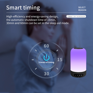 Machine à <span class=keywords><strong>bruit</strong></span> <span class=keywords><strong>blanc</strong></span> portable rechargeable, 15 sons, <span class=keywords><strong>pour</strong></span> la relaxation nocturne, soulagement émotionnel et du stress, haut-parleur Bluetooth, aide au sommeil <span class=keywords><strong>pour</strong></span> adultes - Product Image 5
