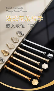 Tirador de Aleación de Zinc Dorado para Muebles, Puertas de Armario y Cajones, Herraje Moderno para Cocina - Product Image 6