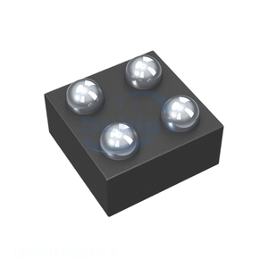 Composants électroniques d'origine à acheter en ligne LP5907YKGR-2.8 4 XFBGA, DSBGA Gestion de l'alimentation (PMIC) - Product Image 1