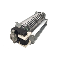 Ventilateur transversal professionnel Jayoo 60-180 mm AC 220 V à faible bruit avec impeller en alliage d'aluminium, modèle 60180Z 2300 tr/min pour usage industriel
