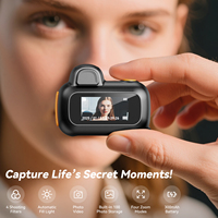 Inskam MC06 Mini Videocámara Digital IPS de 0.9 Pulgadas, 300mAh, 1.5H, 64GB de Memoria Integrada, Interfaz Tipo-C, Dispositivo Portátil Económico para