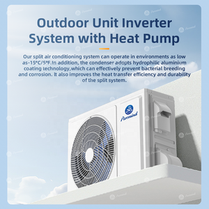 لمكيف الهواء pureminen 1.5HP-BTU العاكس للمنزل & RV نظام تبريد سريع الانقسام كفاءة في استخدام الطاقة فئة الولايات المتحدة قابس تيار متردد - Product Image 5