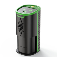 Mini niveau laser de qualité industrielle et bricolage avec 2 lignes vertes Nouveau produit-Alimentation par batterie au lithium à charge USB