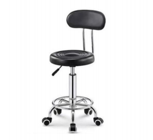 Tabouret rond en acier inoxydable Tinalu, tabouret rotatif et réglable en hauteur, tabouret d'opération pour infirmières pour les expériences - Product Image 2