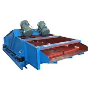 vibration dewatering screen machine with PU screen panels or woven wire screen for wet sand wet materials