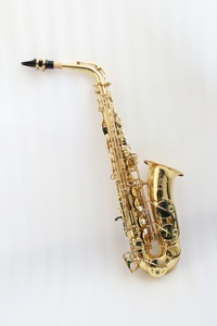 Haute Performance #   <span class=keywords><strong>Saxophone</strong></span> alto en Mi bémol avec repose-pouce réglable pour droitier, ressorts bleus, corps en laiton OEM, laqué or - Product Image 2