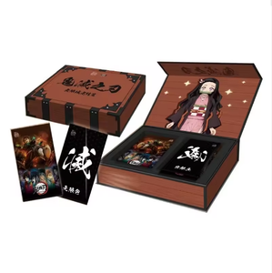 Tarjetas Coleccionables de Anime Japonés Demon Slayer al por Mayor, Tarjeta Rara de <span class=keywords><strong>Shinobu</strong></span> <span class=keywords><strong>Nezuko</strong></span> <span class=keywords><strong>Mitsuri</strong></span>, Tarjeta de Papel de Color, Juego de Cartas Coleccionables TCG - Product Image 2