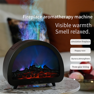 Retro chiếu sáng trong nhà LED vĩnh viễn giáng sinh kỳ nghỉ Đèn không thấm nước ngoài trời Đèn sàn lò sưởi khuếch tán - Product Image 3