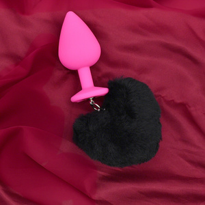 Accesorios de silicona BDSM erótico Kinky Fox desmontable juego de entrenamiento accesorios esclavo coqueteo suave juguetes para adultos <span class=keywords><strong>Anal</strong></span> Butt Plug Tail - Product Image 4