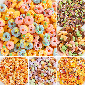 Jouets alimentaires simulés de style mixte, accessoires en résine époxy DIY, colle crème, fabrication artisanale, aimants de réfrigérateur décoratifs - Product Image 2
