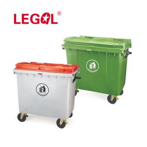 HDPE 1100 لتر 660 لتر 360 لتر 240 لتر 120 لتر RFID سلة مهملات العلامة صندوق قمامة بلاستيك القمامة بهلوانية بالدراجة صناديق القمامة - Product Image 3