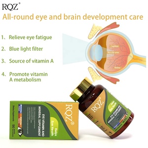 RQZ SS1717 Capsule Energetiche per Adulti con Sapore Naturale, Vitamine e Minerali, Luteina e Zeaxantina per Donne, 60 Capsule/Flacone - Product Image 6