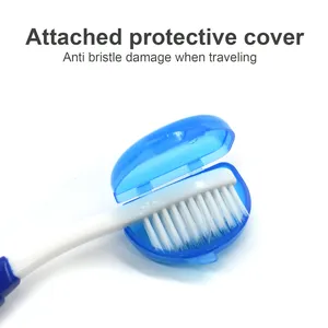 Brosse à dents en forme de V à poils souples, brosse à dents orthodontique V-Trim pour appareils dentaires et orthodontie, petite tête - Product Image 5
