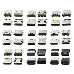 원스톱 구매 지원 사용자 정의 USB 커넥터 PCB 충전 커넥터용 로쉬 리치 타입 C USB 타입 C 암 커넥터 - Product Image 6