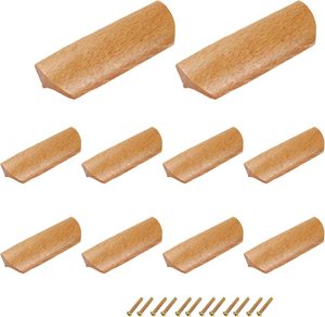 Manijas de lujo para armarios de madera, tiradores de madera para puertas de madera, manijas de madera para puertas. - Product Image 4