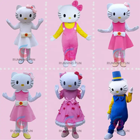 Personagens de desenhos animados popular mascote Hello Kitty roupa para  Adulto - China Hello Kitty Traje Party Mascot preço