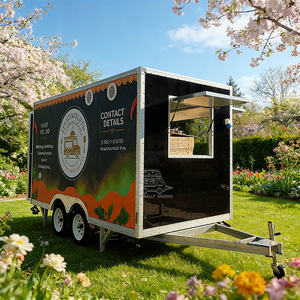 Ice Cream Concession Trailer Street Tea Coffee Hot Dog Cart Remorque Food Truck with Full Kitchen Equipment - Product Image 5