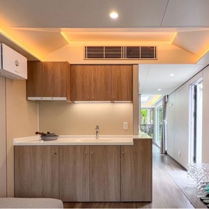 บ้านคอนเทนเนอร์ โมดูลอยู่อาศัยสมัยใหม่ ใช้เป็นโรงแรม พร้อมบริการติดตั้งในสถานที่ ความหนาตามมาตรฐาน รับประกัน 2 ปี - Product Image 3