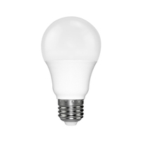 Fabricant chinois d'éclairage intérieur, ampoules LED A60 en aluminium, 3W 5W 7W 9W 12W 15W, matériaux bruts, culots E27 B22