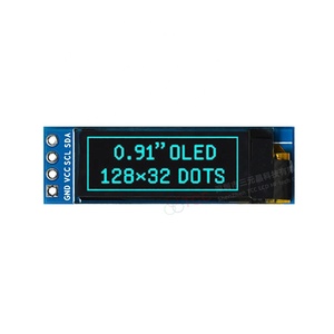 0.91 pouces 128x32 écran lcd interface I2C pilote ssd1306 12832 module d'affichage <span class=keywords><strong>oled</strong></span> - Product Image 2