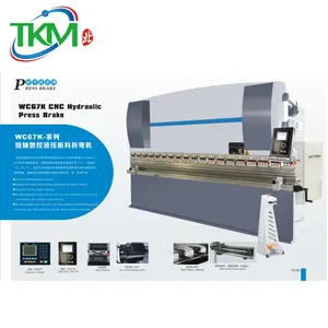 TKM 80 100 200 300ton CNC hidráulico da53t da58t da66t prensa plegadora máquina para procesamiento de chapa