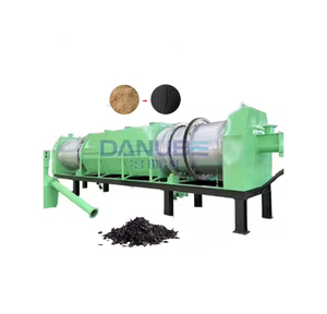 Horno de carbonización de bajo precio energéticamente eficiente Nuevo tipo de máquina de horno de carbón de rotación continua - Product Image 1