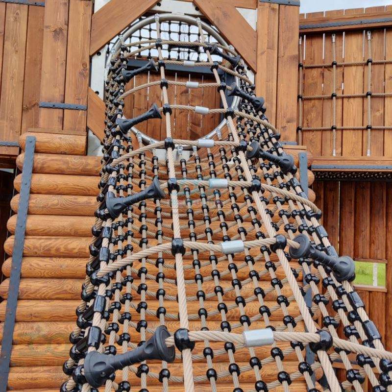 Customized Playground Rope Tunnel Bridge for Climbing Soft Play