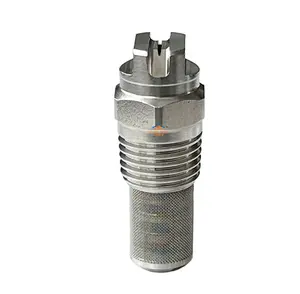 LEADER SPRAY Stainless steel SS kuningan 1/4 inci filter saringan semprot jet kabut datar fan nozzle