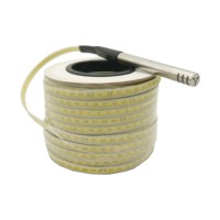 Câble de règle de compteur de profondeur de puits 50m 100m 150m ruban de mesure de niveau d'eau avec sonde de 14mm