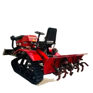 Nueva pista de goma Crawler Traktor Farm Crawler Mini Tractor 4x4 Agricultura