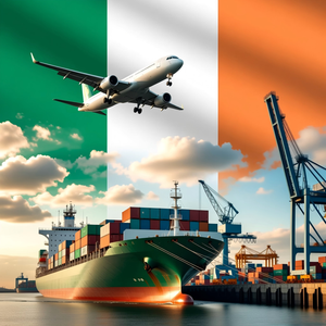 快速廉价海运代理中国至爱尔兰都柏林科克戈尔韦沃特福德利默里克LCL FCL 40HQ集装箱空海物流服务 - Product Image 1