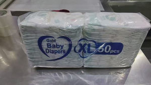 Ventes en gros de couches pour bébés jetables XL imprimées, qualité B, couches rejetées, fournisseur en gros, offre de couches bon marché Ebek Bezi Popok BaByi - Product Image 2