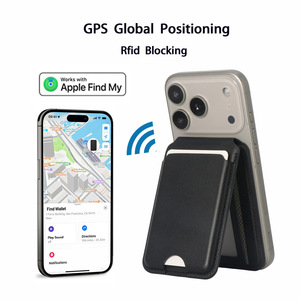 Fabrikverkauf GPS-Ortungsgerät Magnetischer Visitenkartenhalter N52 Starker Magnet MagSafe RFID-Blocker Finde-Mein-Geldbörse Apple Finde-MICH - Product Image 1