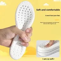 Semelles intérieures pour baskets d'enfants, coussinets spéciaux pour bébés, en PU, confortables, respirants, absorbant la transpiration, haute élasticité, absorption des chocs