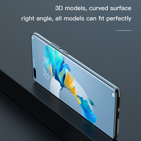Protection d'écran 3D en hydrogel UV 5H pour téléphones mobiles, 12*18cm, pour machines de découpe, surface incurvée en PET, qualité AAA
