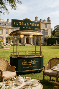 Estante de exhibición portátil decorativo para tiendas de cosméticos, carrito de dulces, expositor de flores y postres - Product Image 3