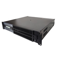 Amplificador de Potencia Profesional de 4 Canales y 5000 Vatios para Escenarios, Amplificador de Sonido PA