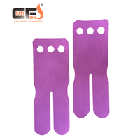 Bandes adhésives à 3 trous pour poignées de gymnastique, idéales pour tractions, musculation, tractions assistées, WODS, entraînement, bodybuilding, kettlebells