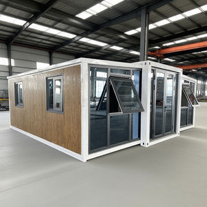 Stacaravan Wielen Tony Luxe Geprefabriceerde Kas 3 Kamers Uitbreidbaar Ontwerp Driehoekig Dak Lichtgewicht Aluminium Huis - Product Image 1