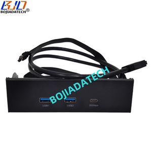 Nhà máy nóng bán 5.25 "PC máy tính trường hợp máy tính để bàn bảng điều khiển phía trước với kép 5gbps USB 3.0 Type-A + Một 20gbps Type-C Kết nối - Product Image 2