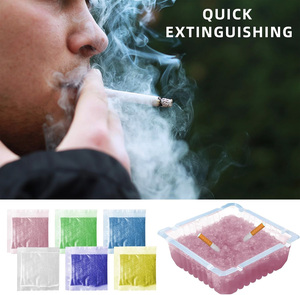 Cendrier coloré soluble jetable de promotion avec du <span class=keywords><strong>sable</strong></span> sans fumée pour la barre polyvalente de bureau à domicile - Product Image 5